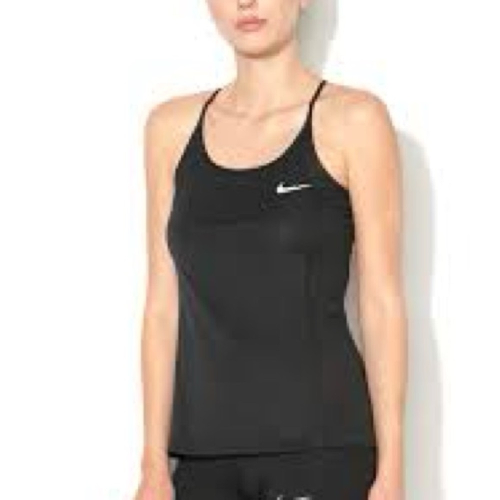 NIKE BLACK GYM TOP SIZE SMALL